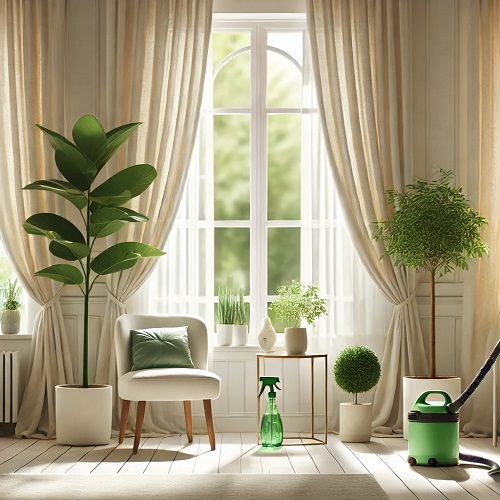 eco friendly curtain cleaning