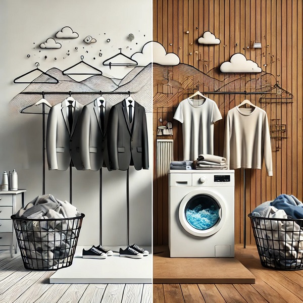 dry cleaning vs washing