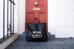 laundry left outside property in clerkenwell