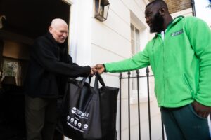 Laundry & Dry Cleaning being delivered in Hampstead