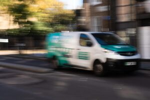laundry & dry cleaning being delivered in Euston